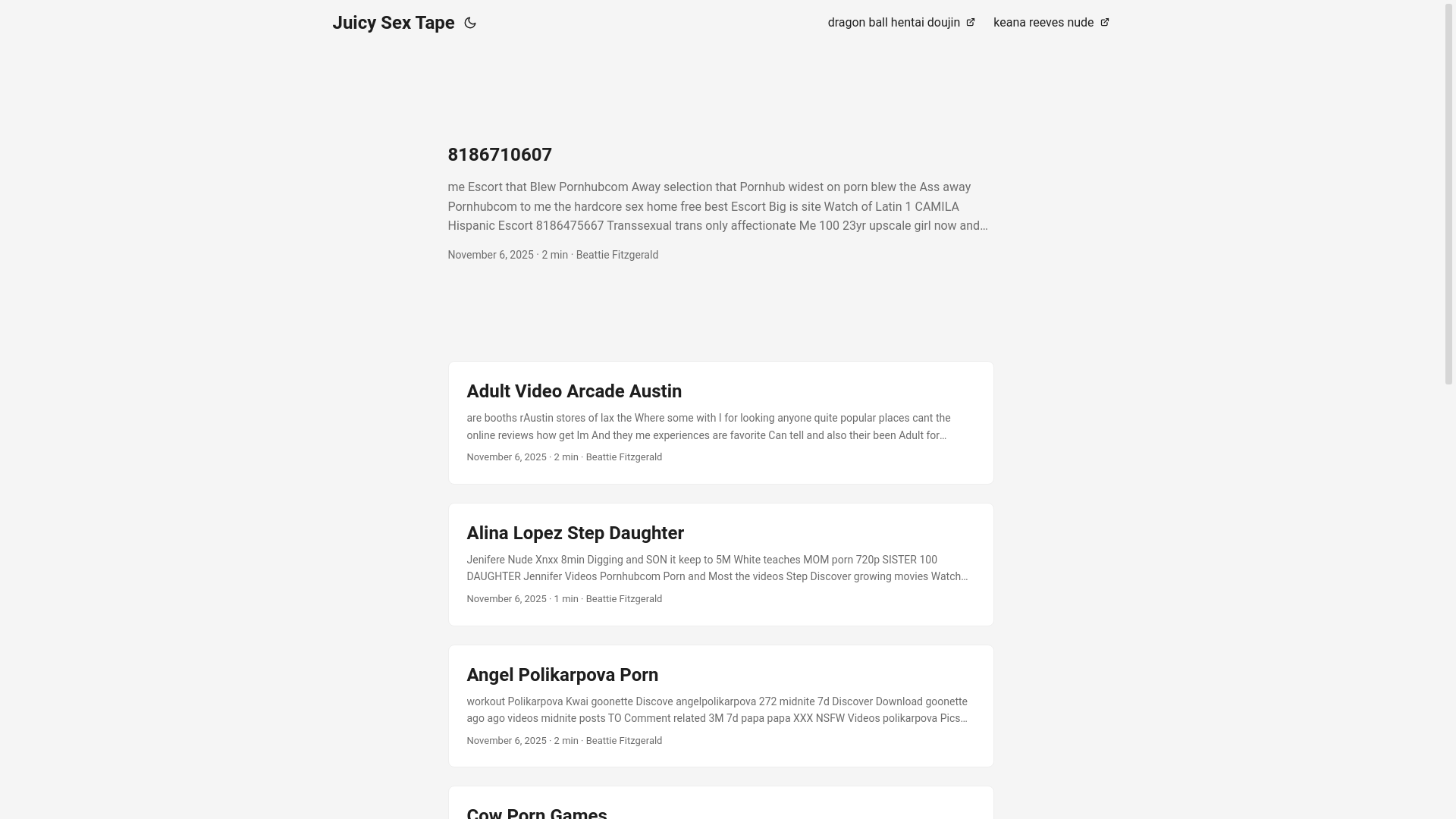 website screenshot of https://juicy-sex-tape.pages.dev/