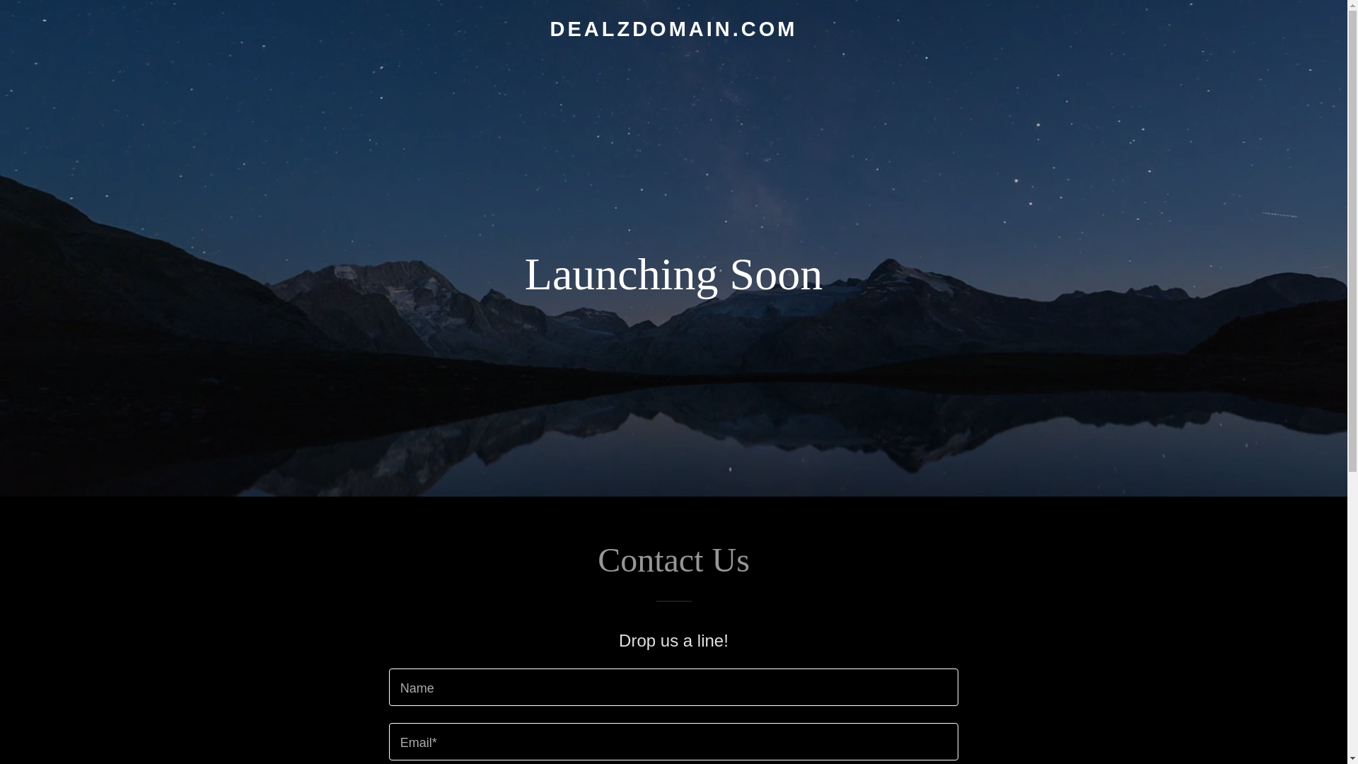website screenshot of https://dealzdomain.com/