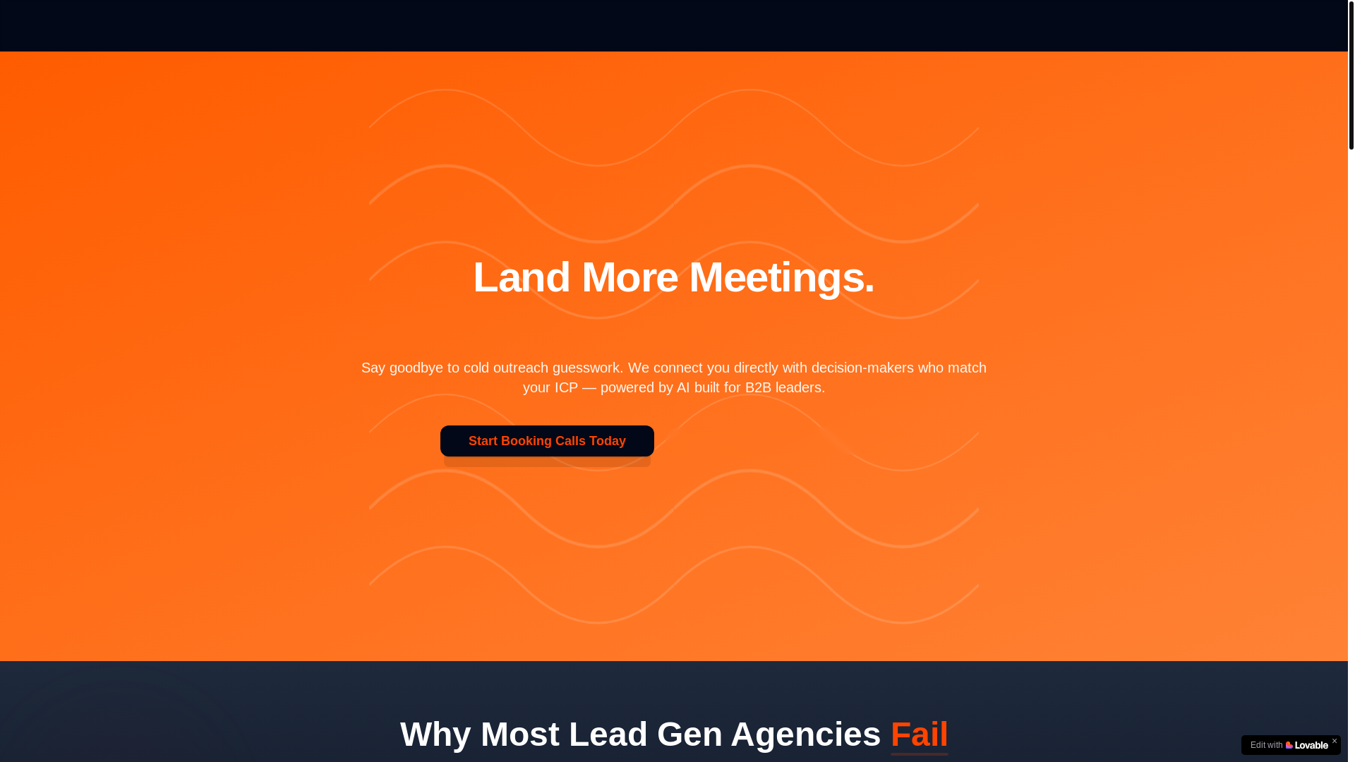 website screenshot of https://orangedoveai.com/