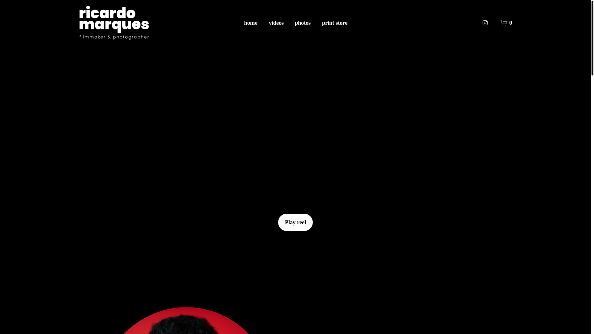 website screenshot of https://ricardocinema.co.uk/