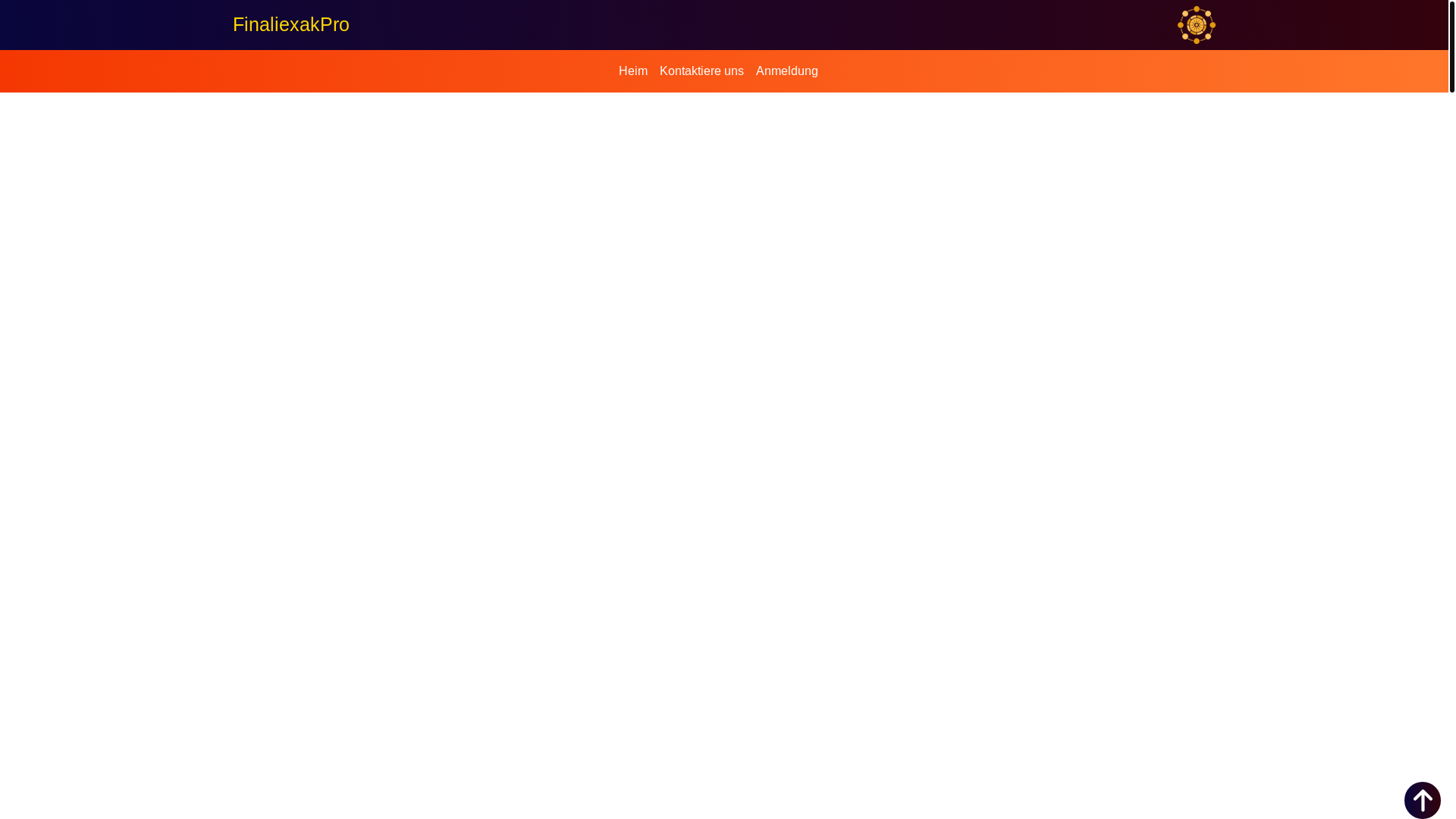 website screenshot of https://finaliexakprox.de/