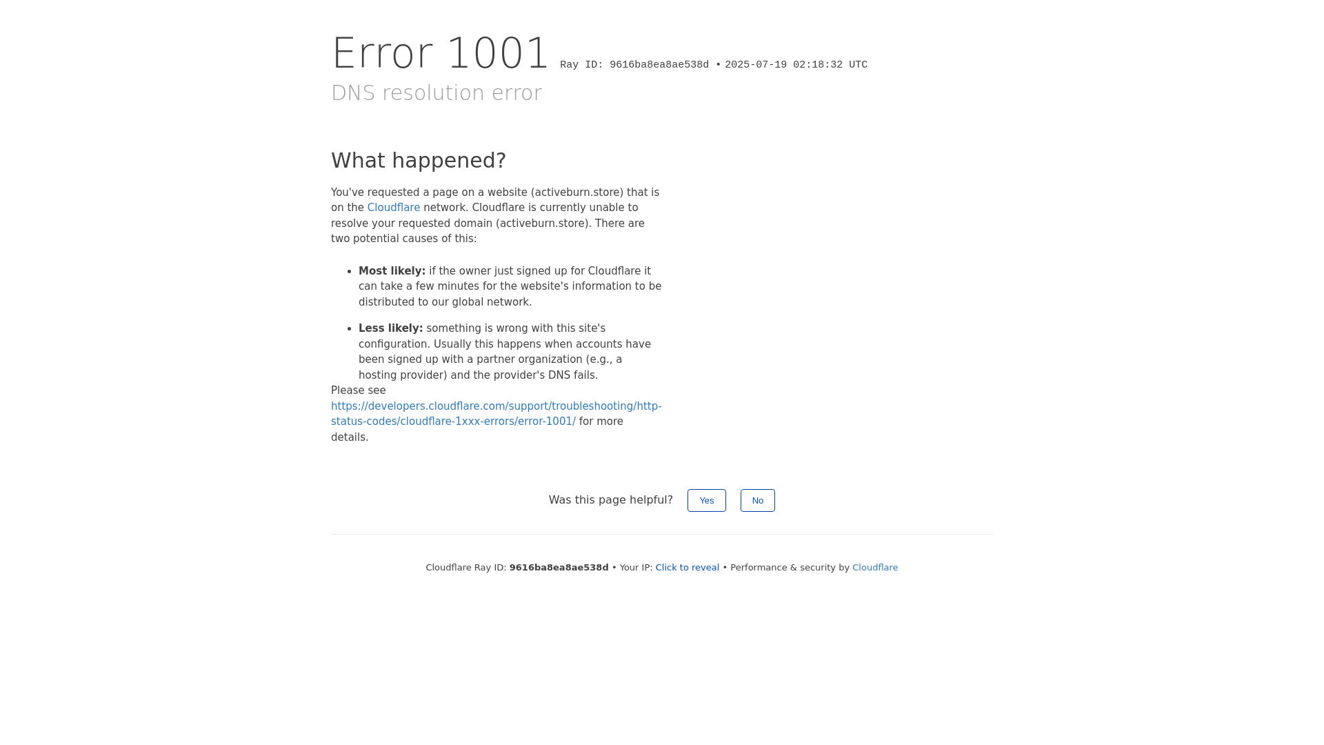 website screenshot of https://active-burn.store/