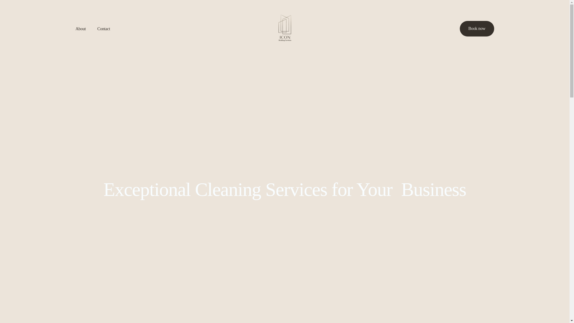 website screenshot of https://iconcleans.com/