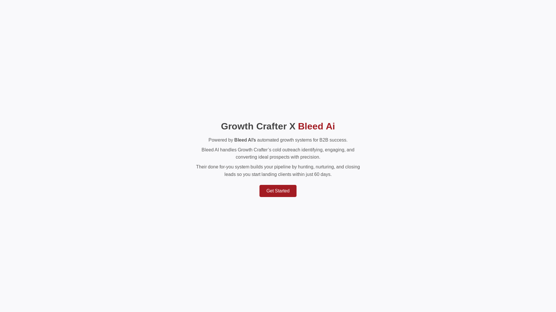 website screenshot of https://growthcrafter.co/