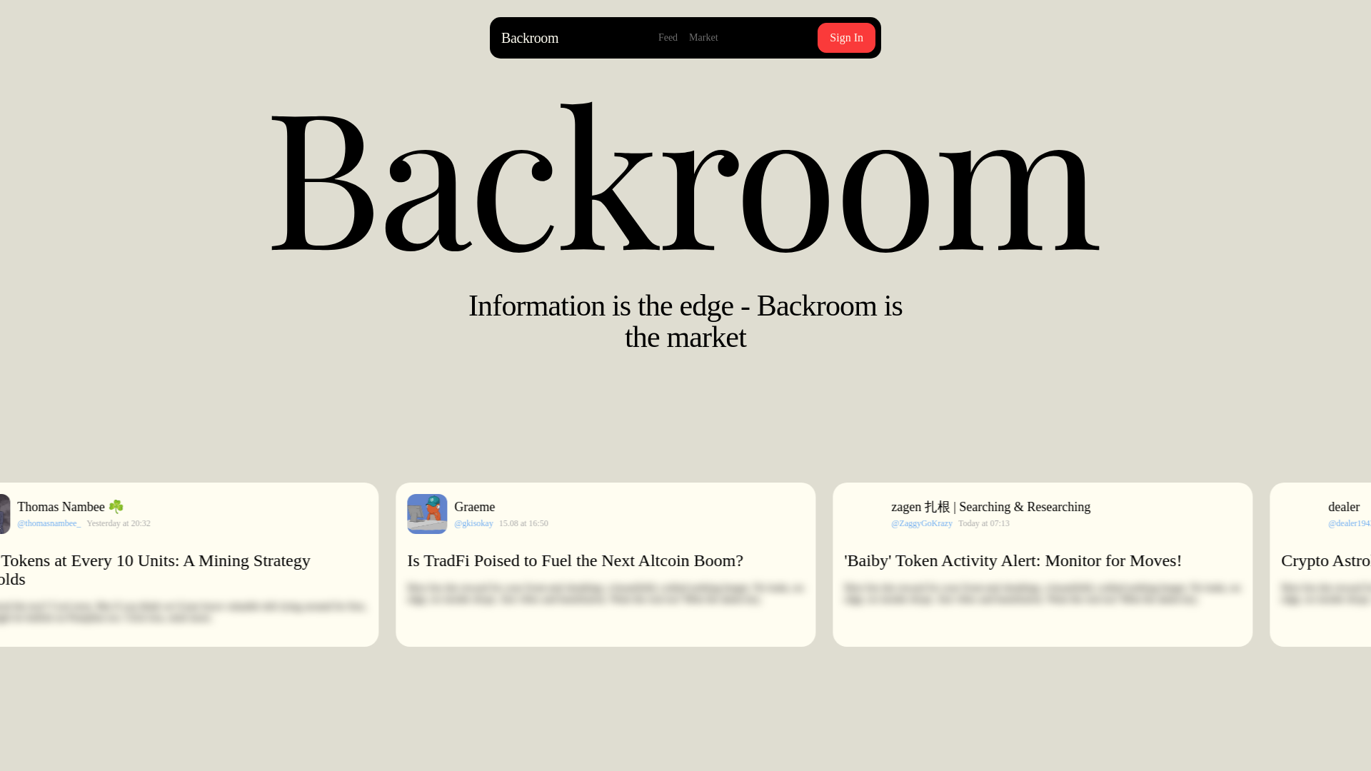 website screenshot of https://back-roomevent.com/