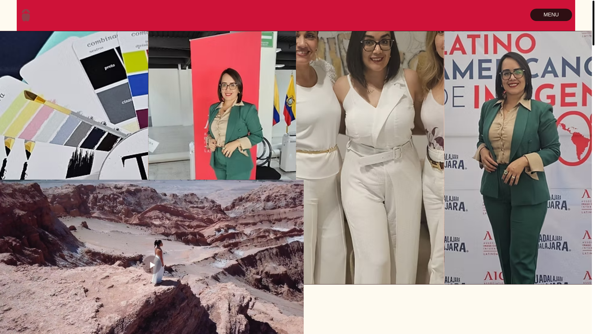 website screenshot of https://tamaragomez.online/