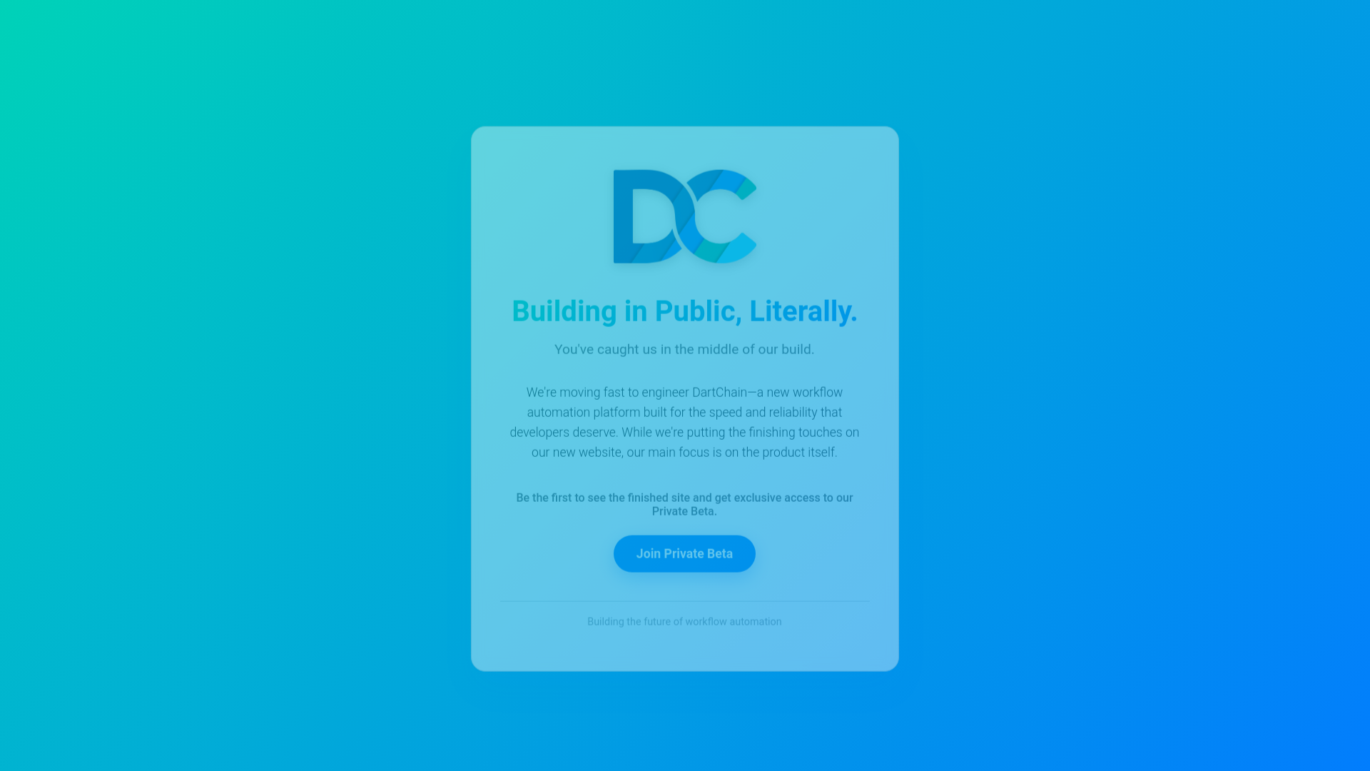 website screenshot of https://dartchain-construction.pages.dev/