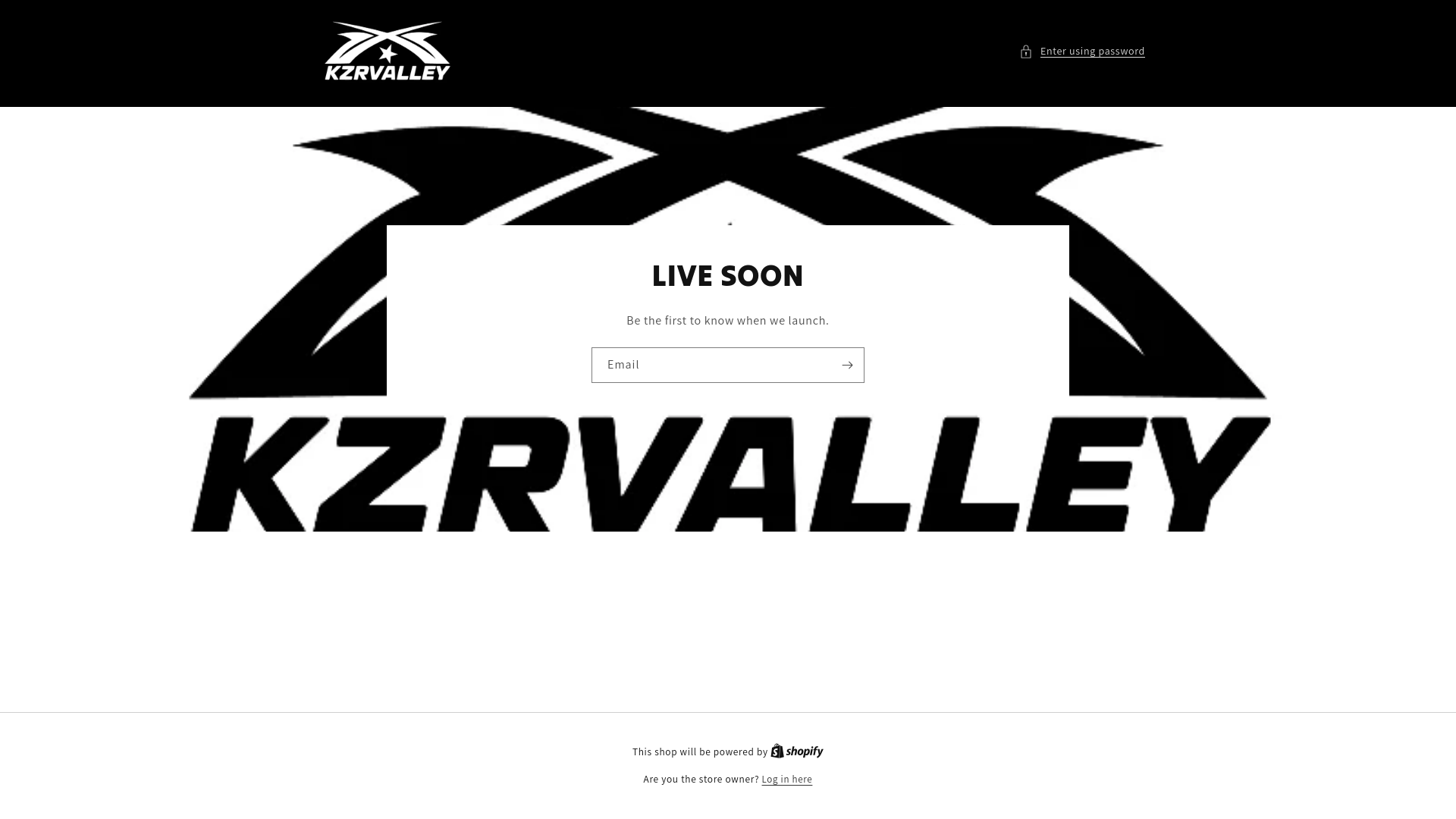 website screenshot of https://kzrvalley.us/