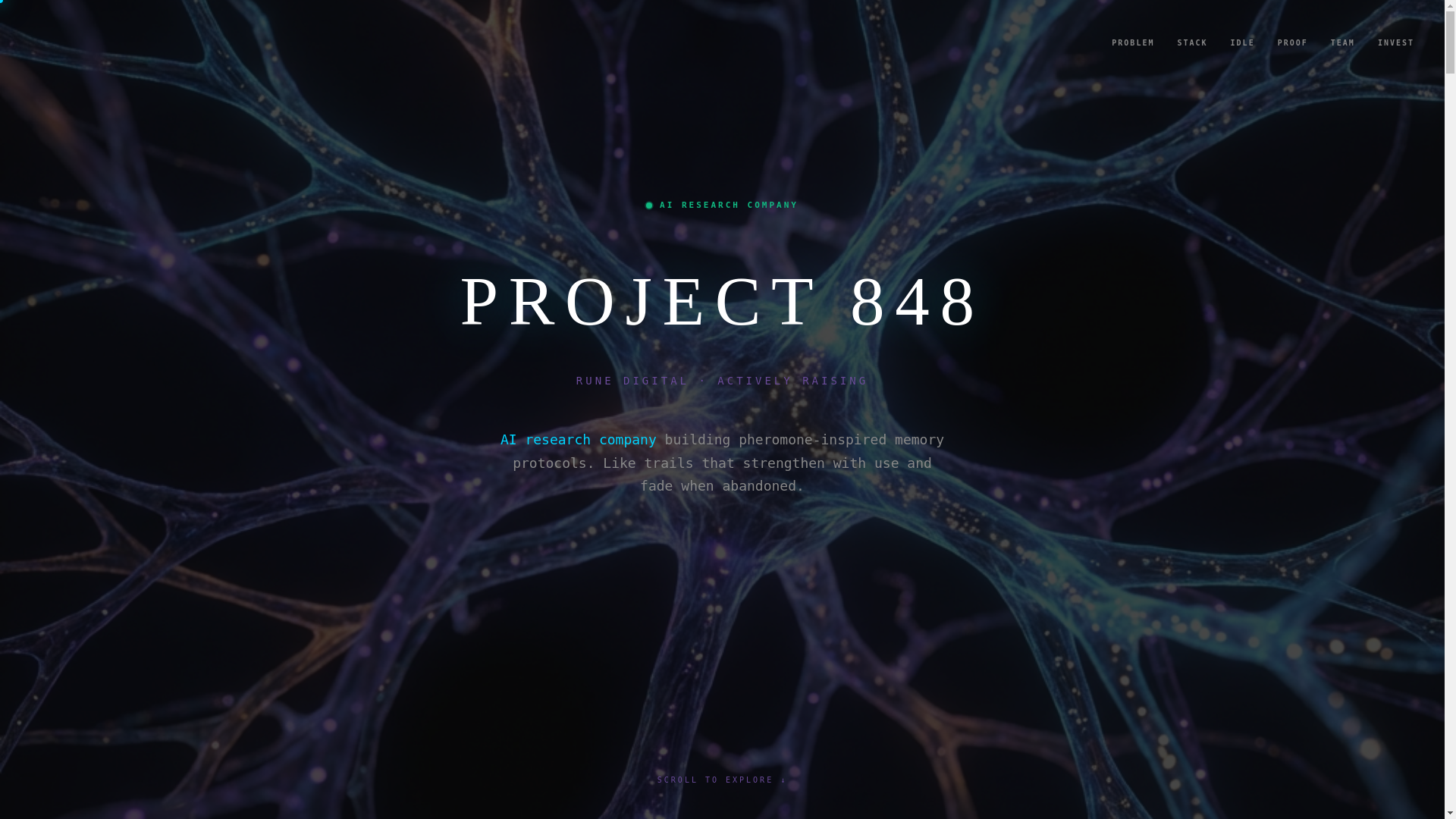 website screenshot of https://project-848-staging.pages.dev/