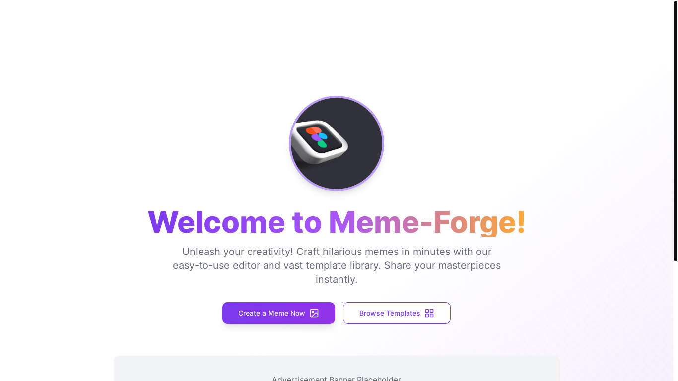 website screenshot of https://customizememe.com/