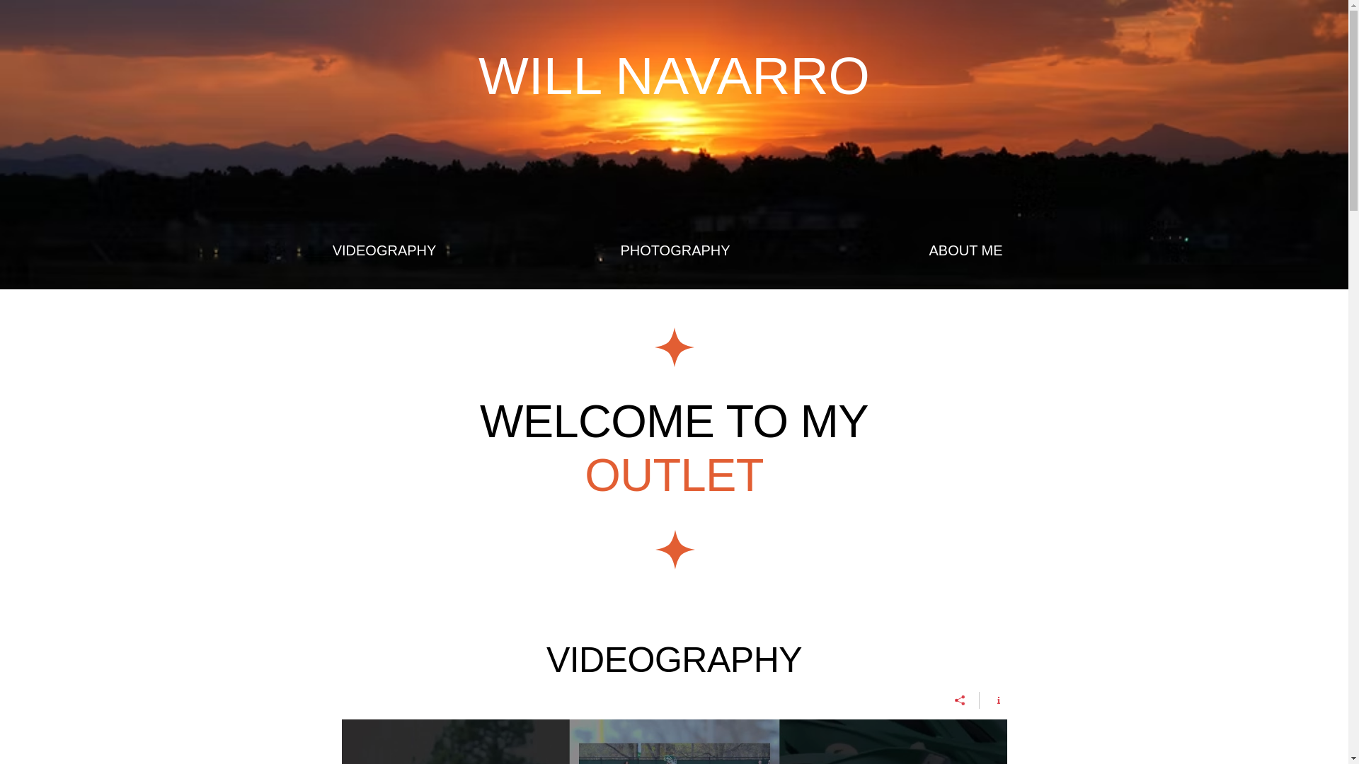 website screenshot of https://willnavarro.org/