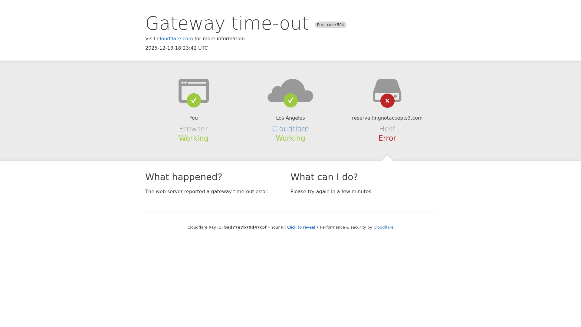 website screenshot of https://reservaitingnotaccepts3.com/