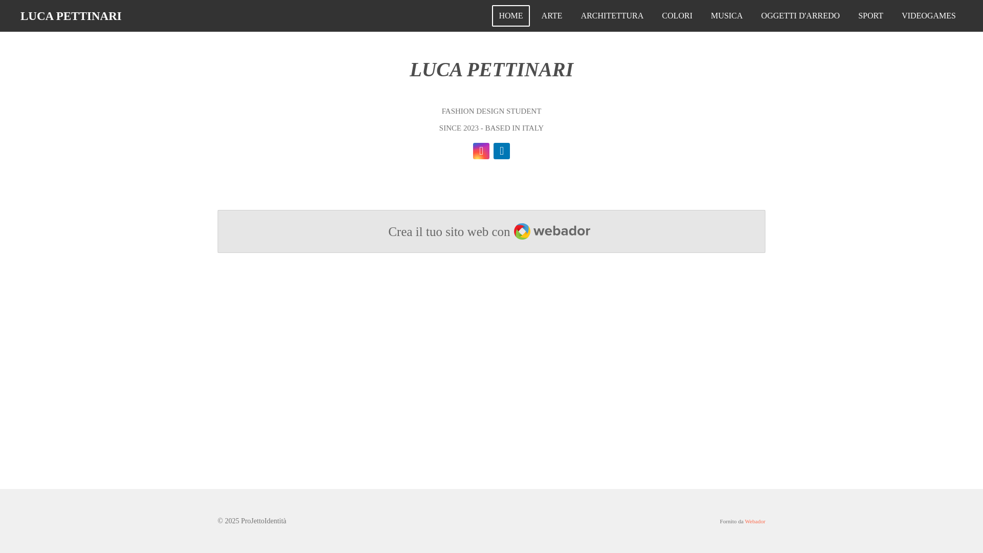 website screenshot of https://projettoidentita.com/