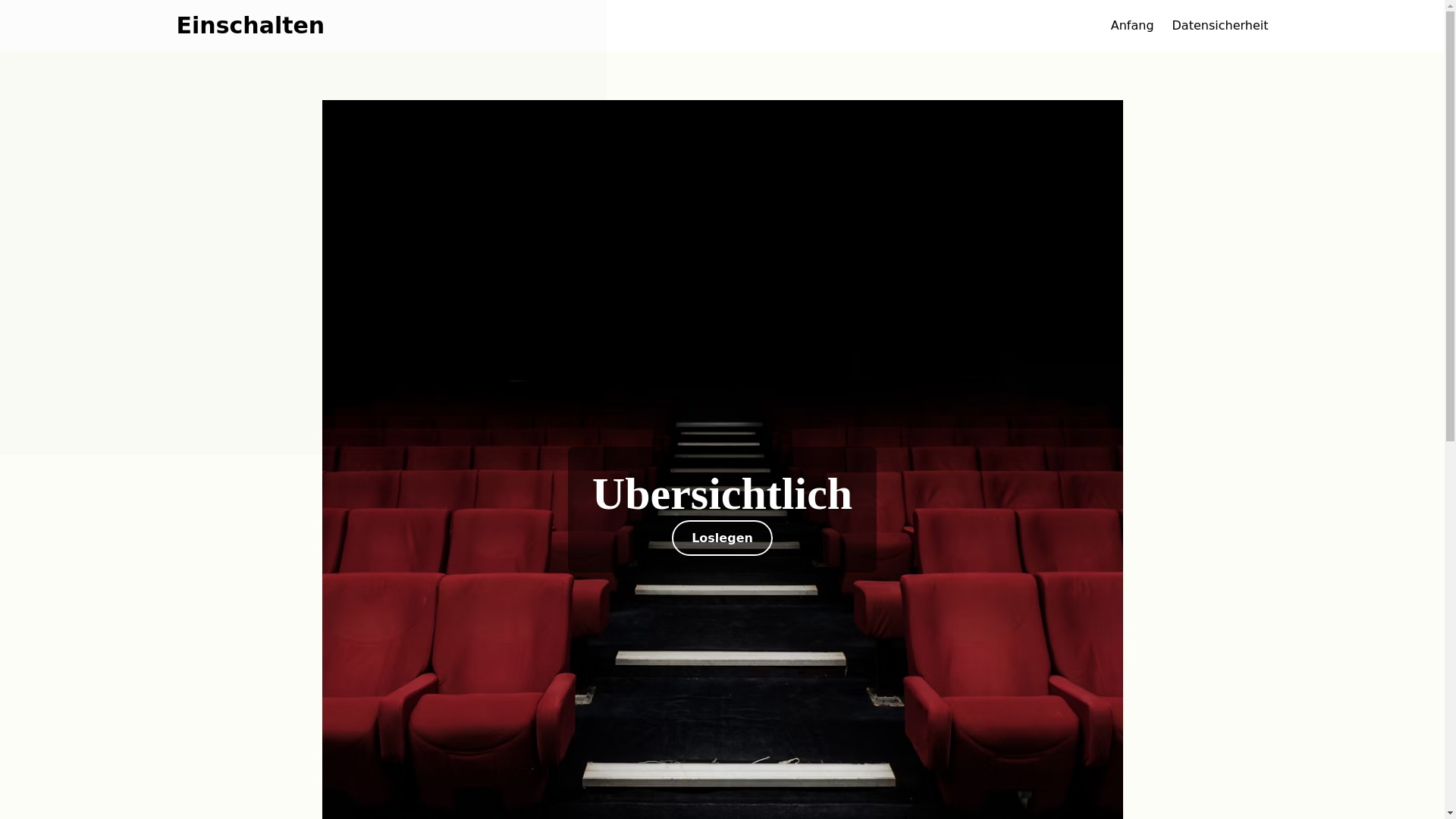 website screenshot of https://einschalten-e37g.pages.dev/