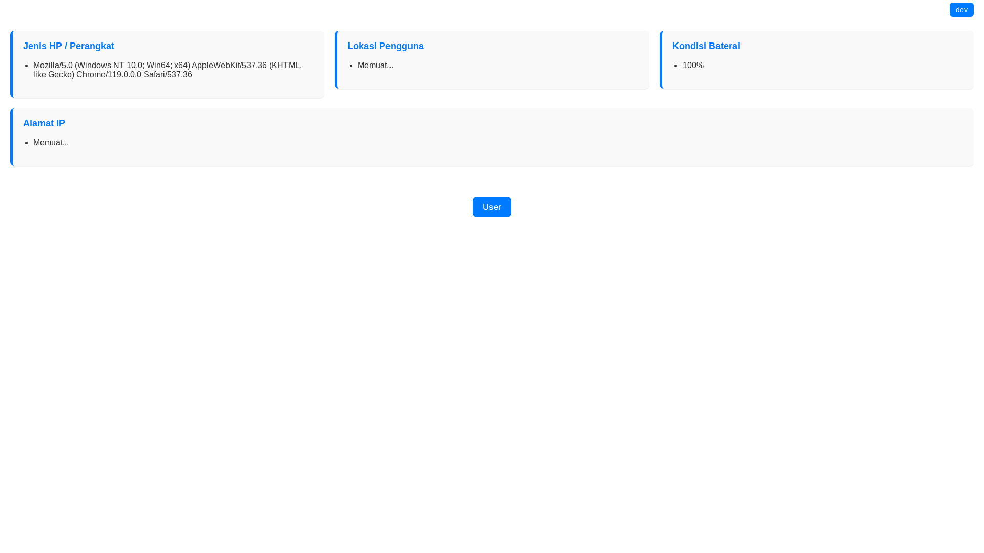website screenshot of https://tesdoang-cnx.pages.dev/