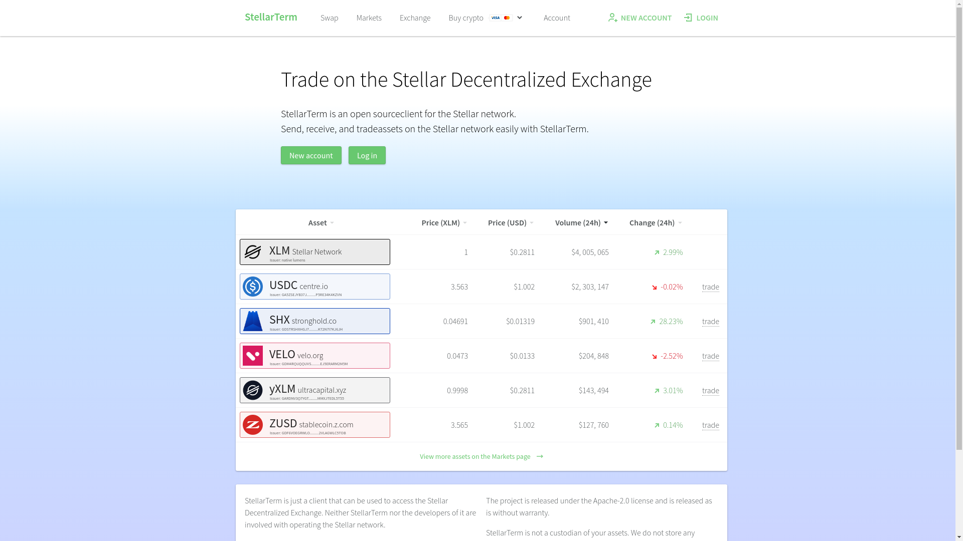 website screenshot of https://stellarterm.cfd/
