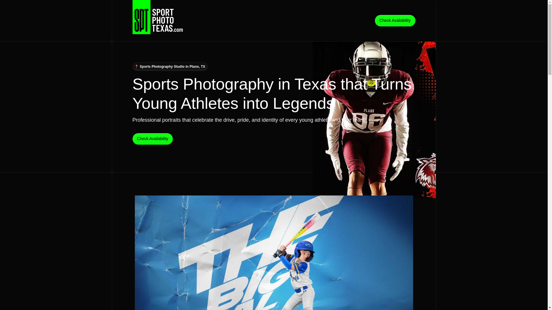website screenshot of https://sportsphototexas.com/