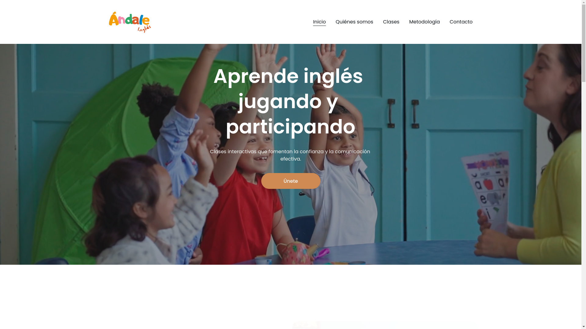 website screenshot of https://andaleenglish.com/