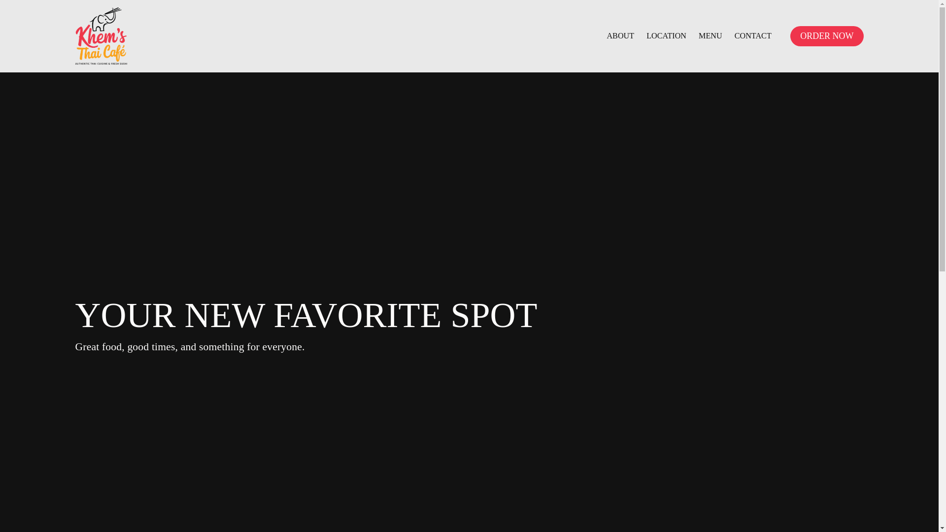 website screenshot of https://khemsthaicafe.net/