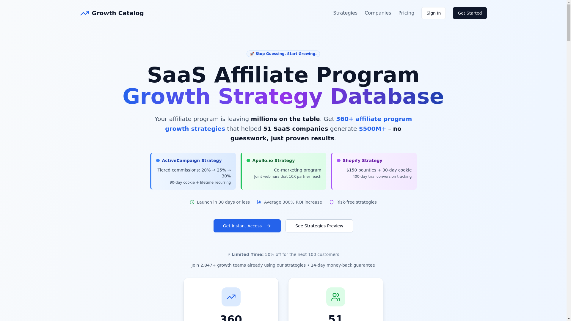 website screenshot of https://affiliategrowthvault.com/