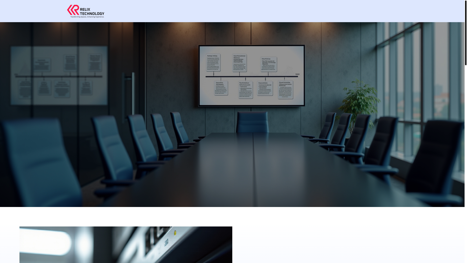 website screenshot of https://relix-technology.com/