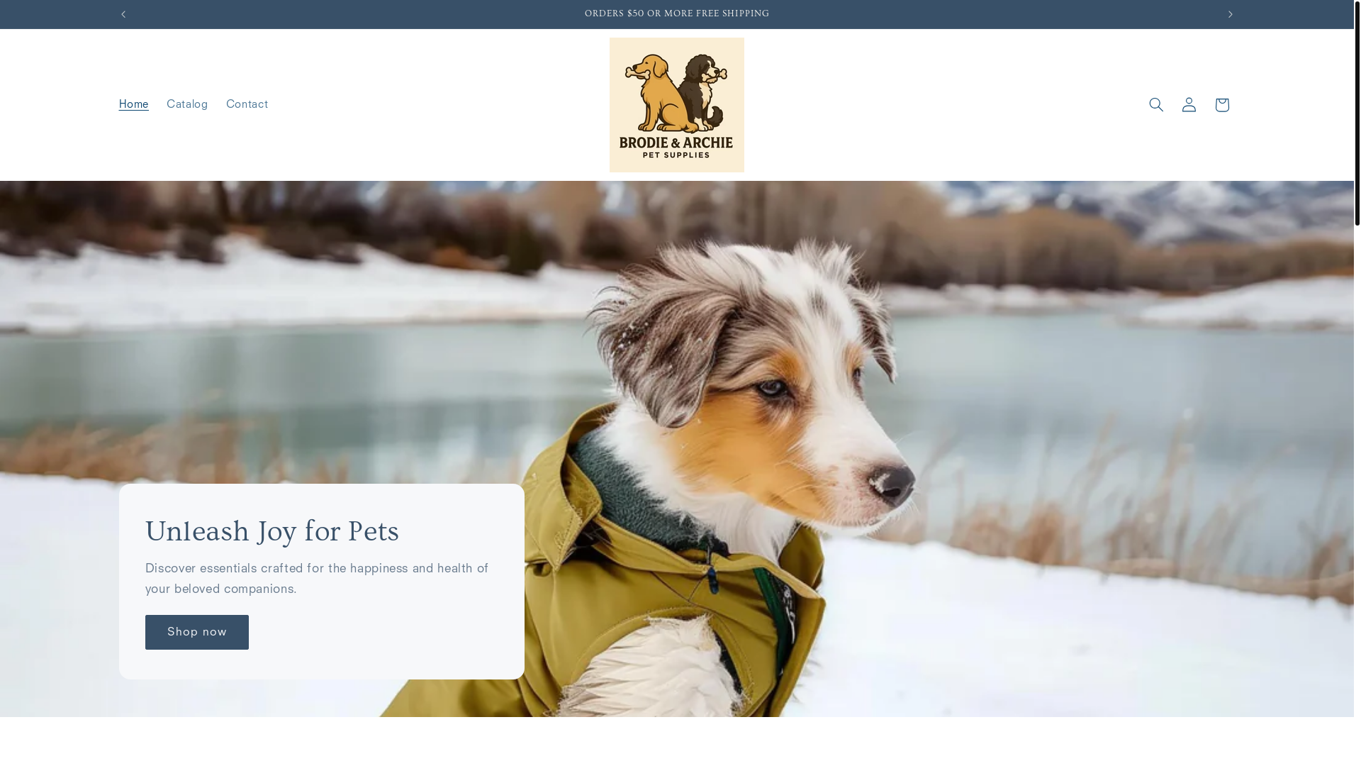 website screenshot of https://brodiearchie.com/