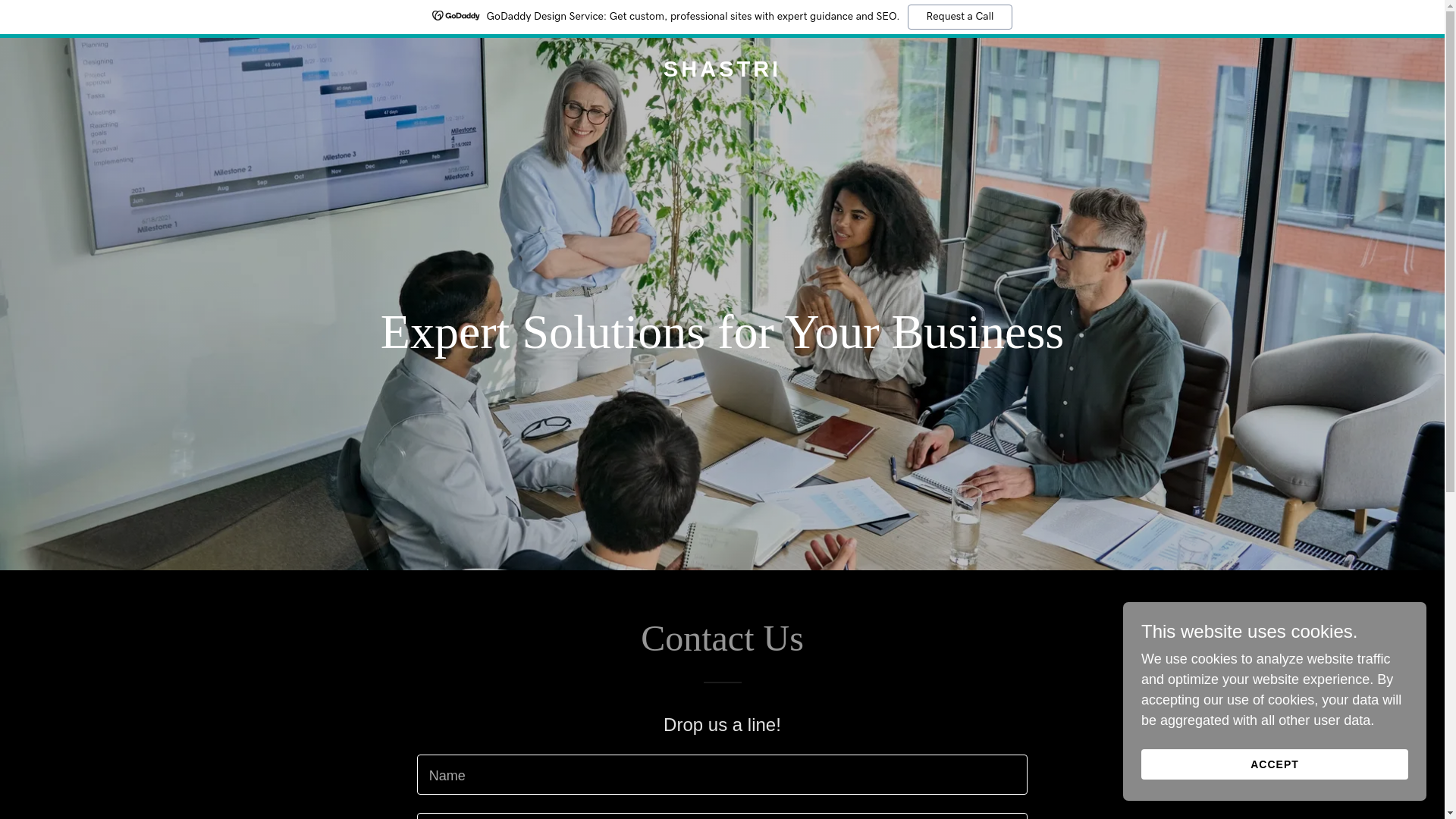 website screenshot of https://shastri.com.au/