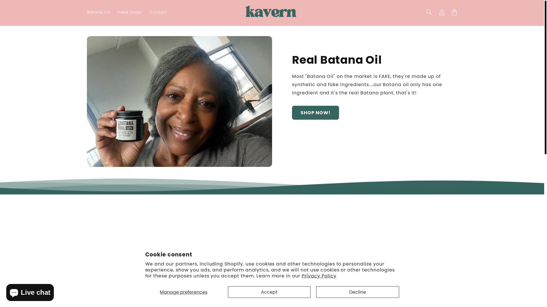 website screenshot of https://kyvell.com/