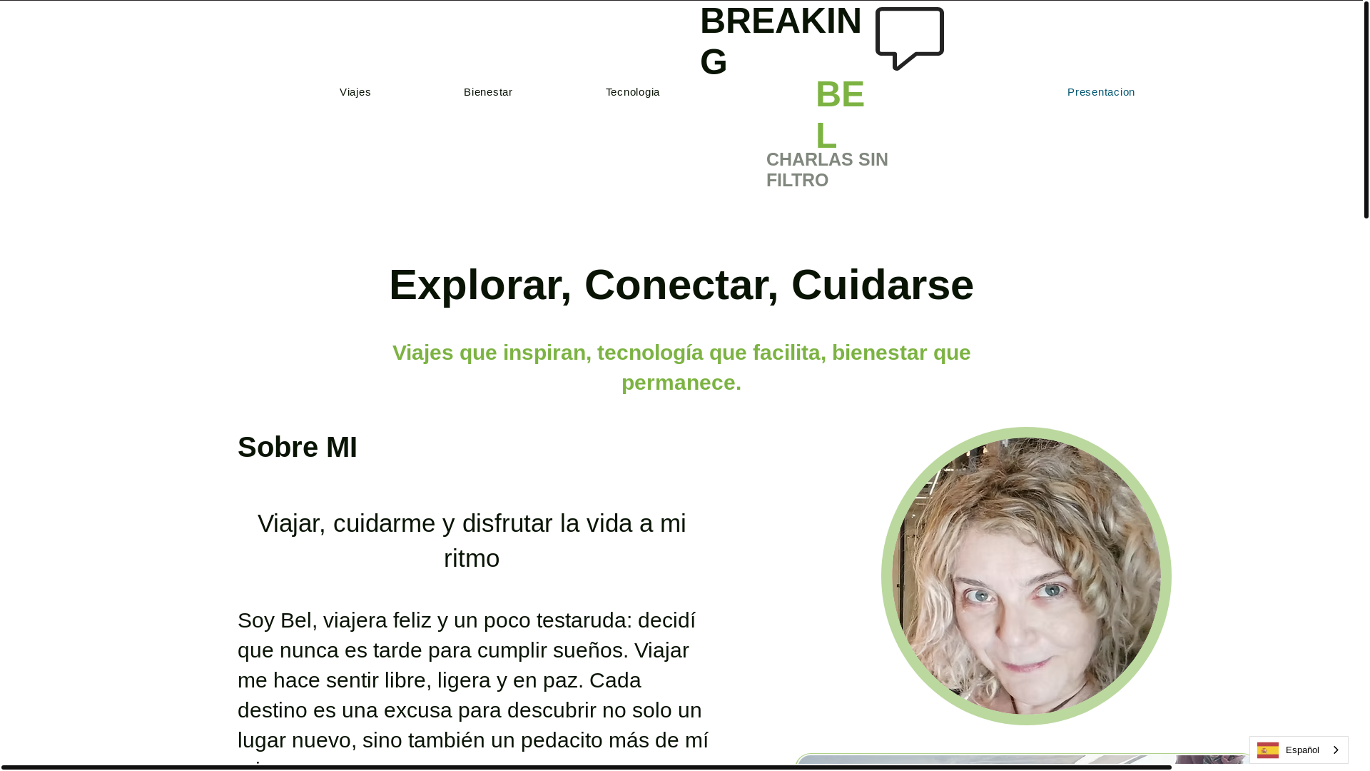 website screenshot of https://breakingbel.com/