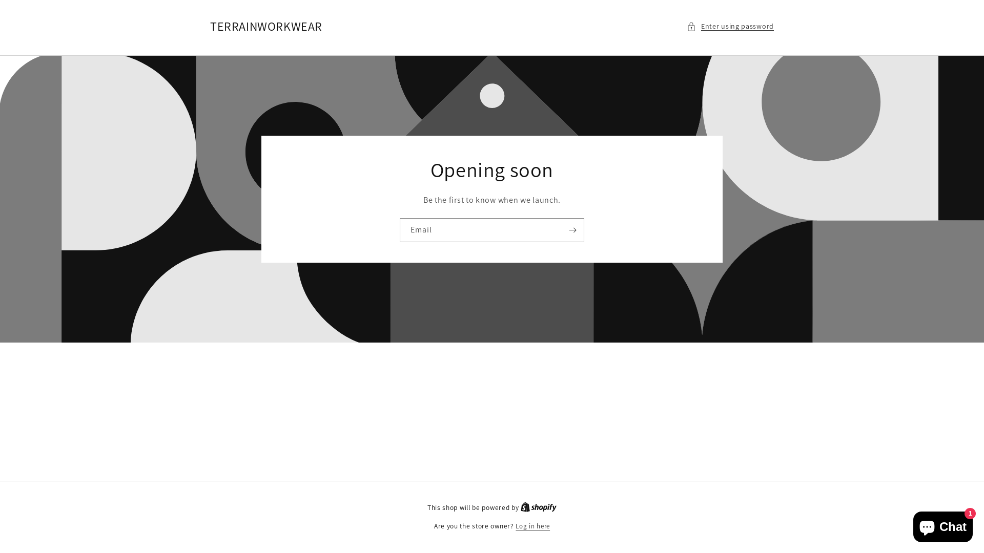 website screenshot of https://terrainworkwear.com/