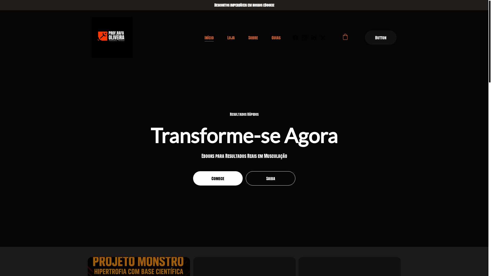 website screenshot of https://rafaoliveirapersonal.com/