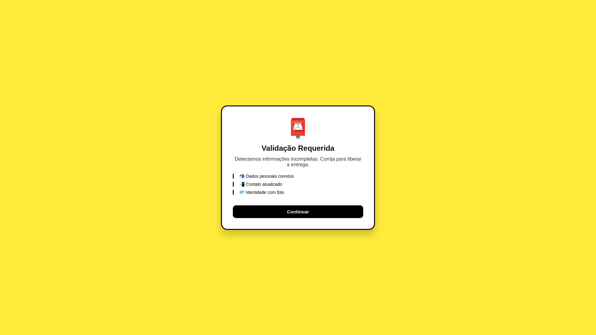 website screenshot of https://saidavalidadas.shop/