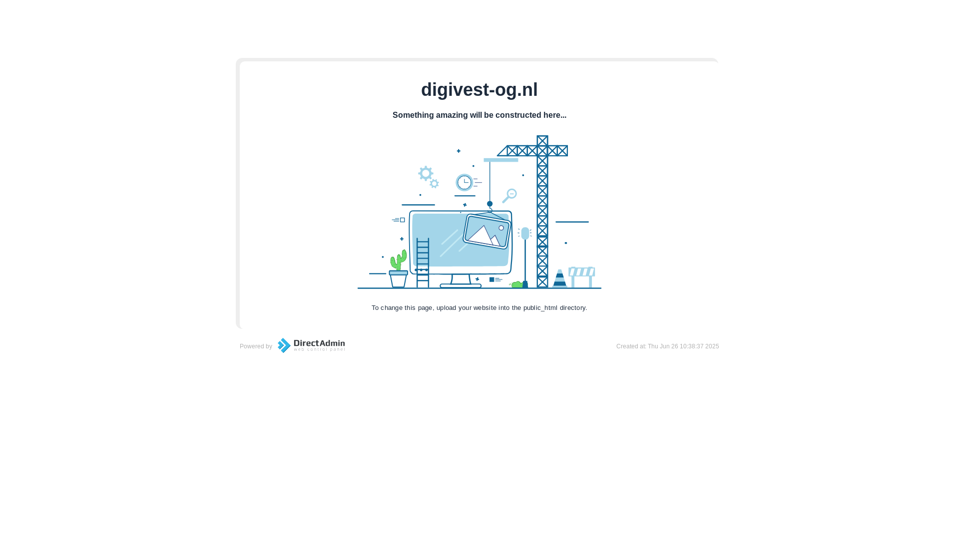 website screenshot of https://digivest-og.nl/
