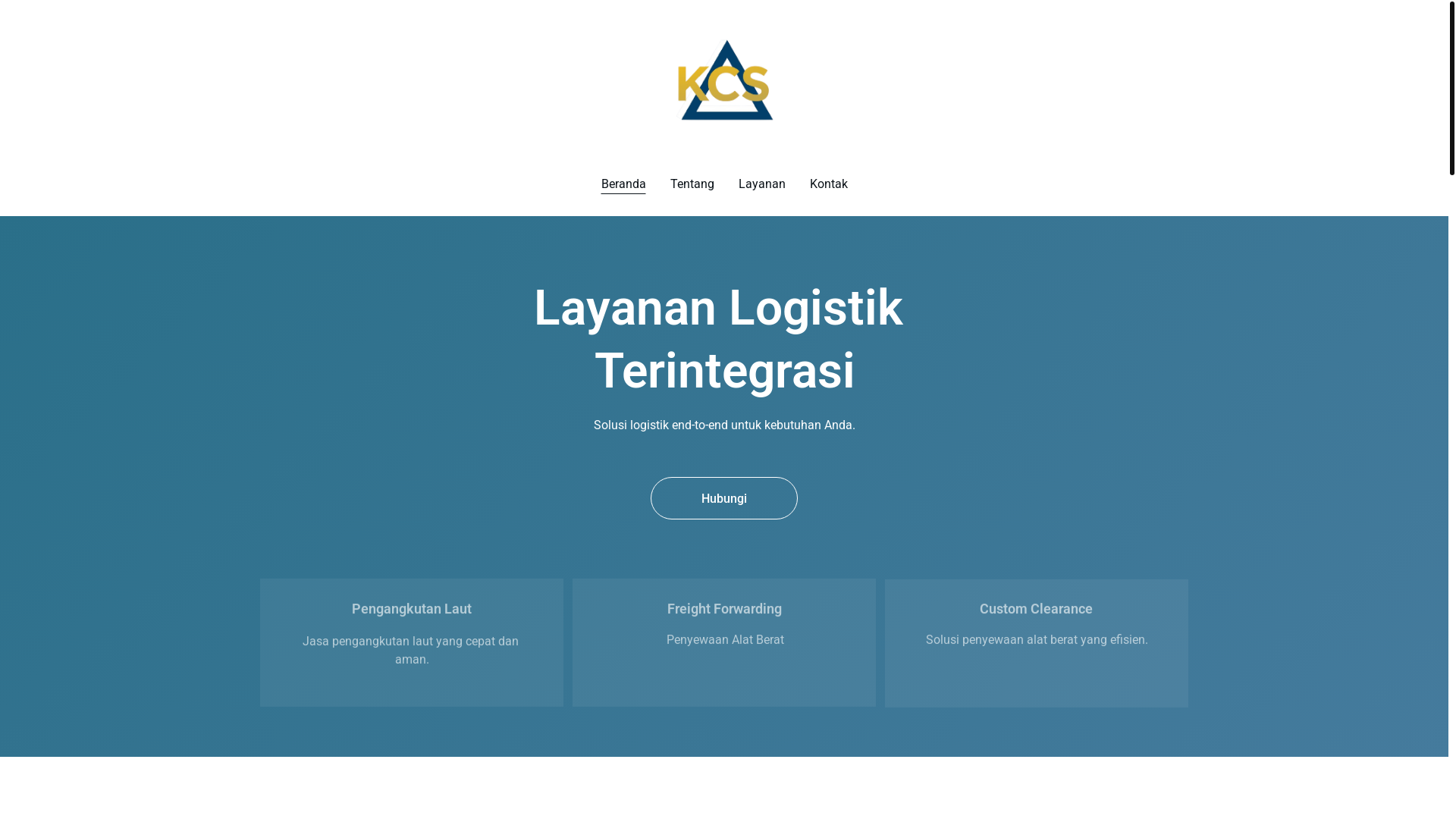 website screenshot of https://kopindociptasejahtera.id/