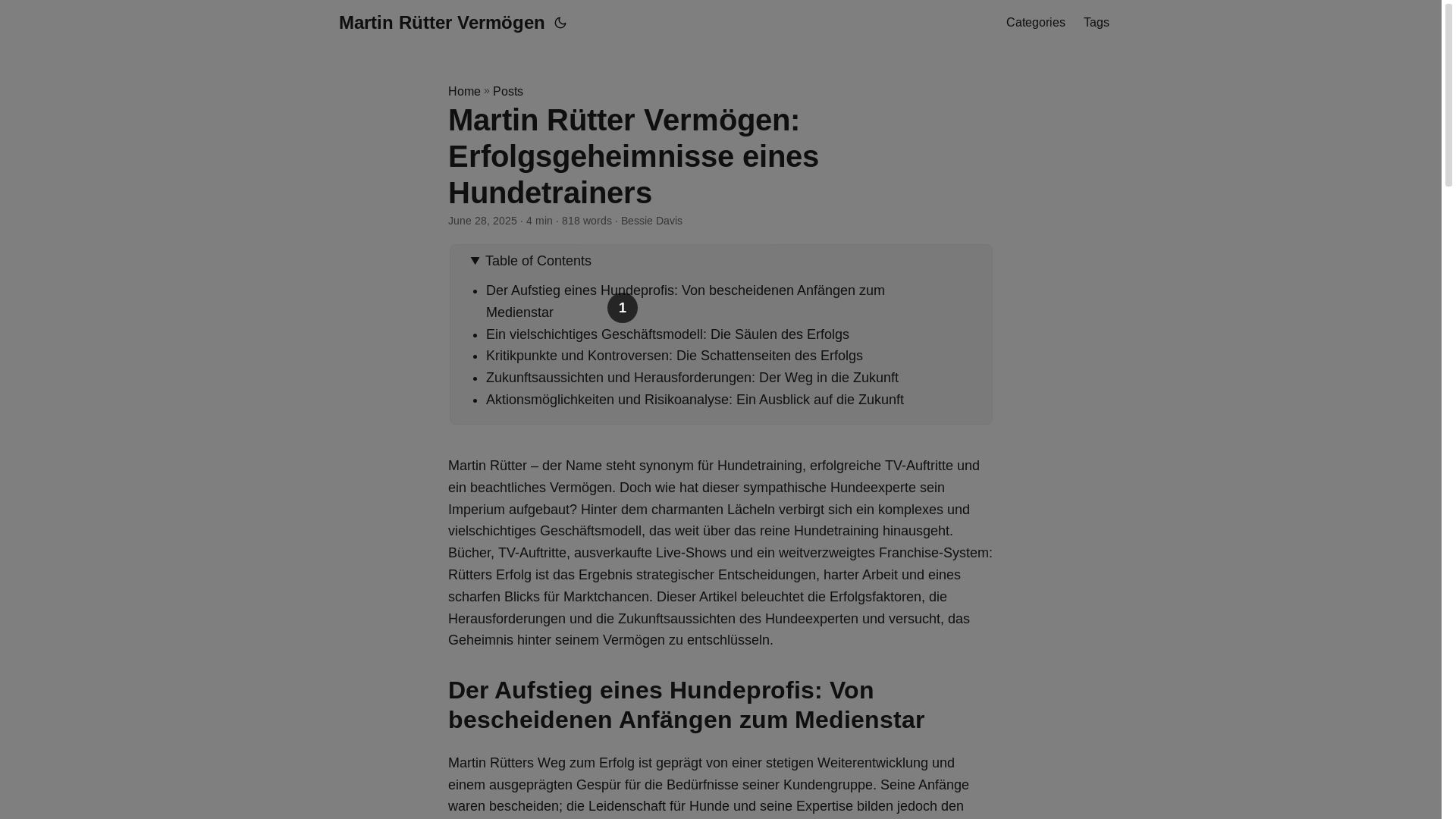 website screenshot of https://martin-rutter-vermogen.pages.dev/