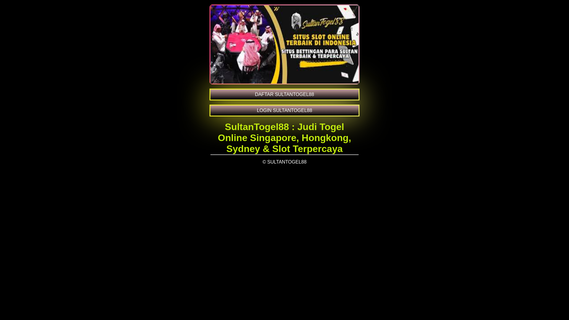 website screenshot of https://ampsultantogel88.com/