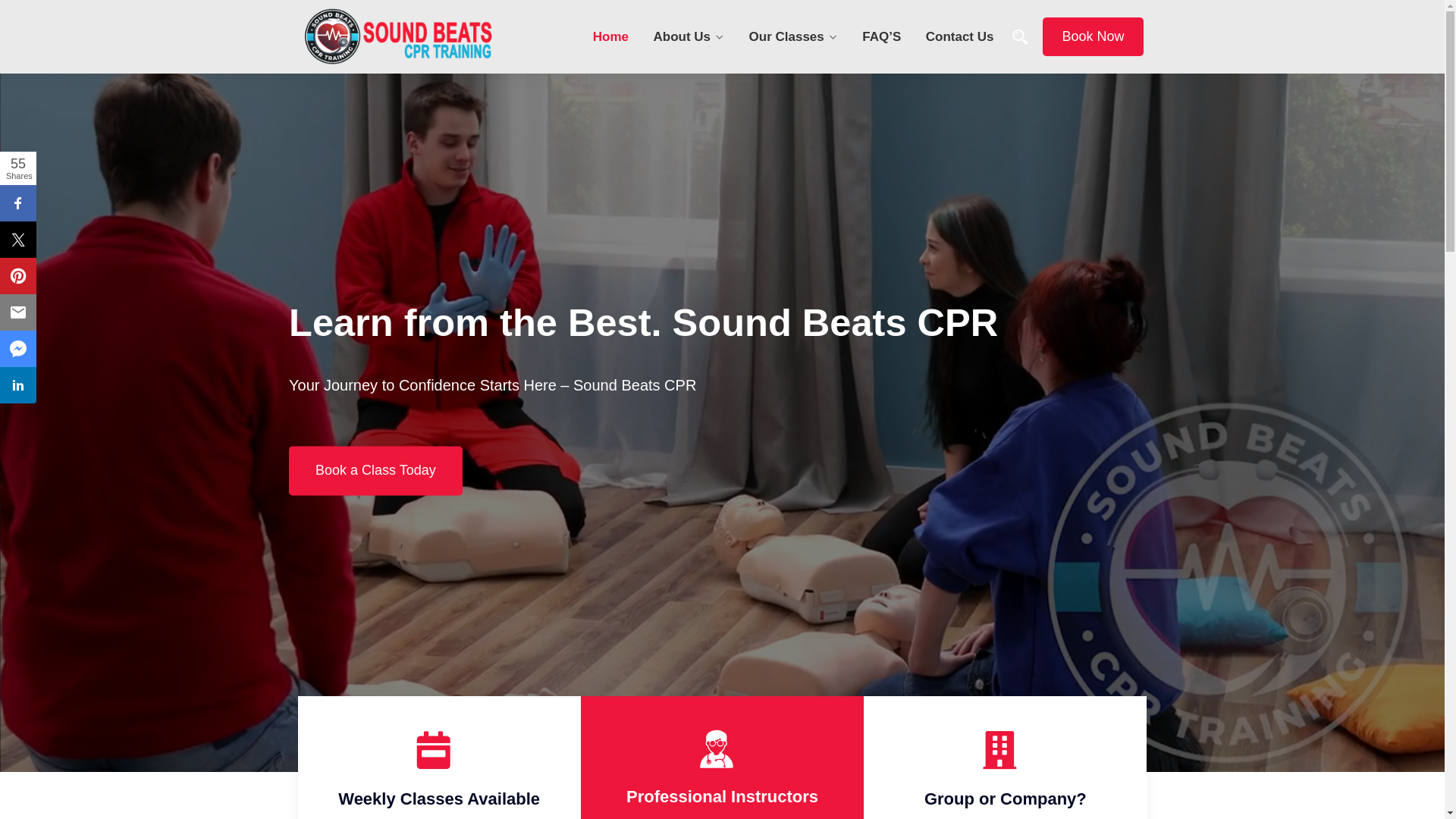 website screenshot of https://soundbeatsinstructors.net/