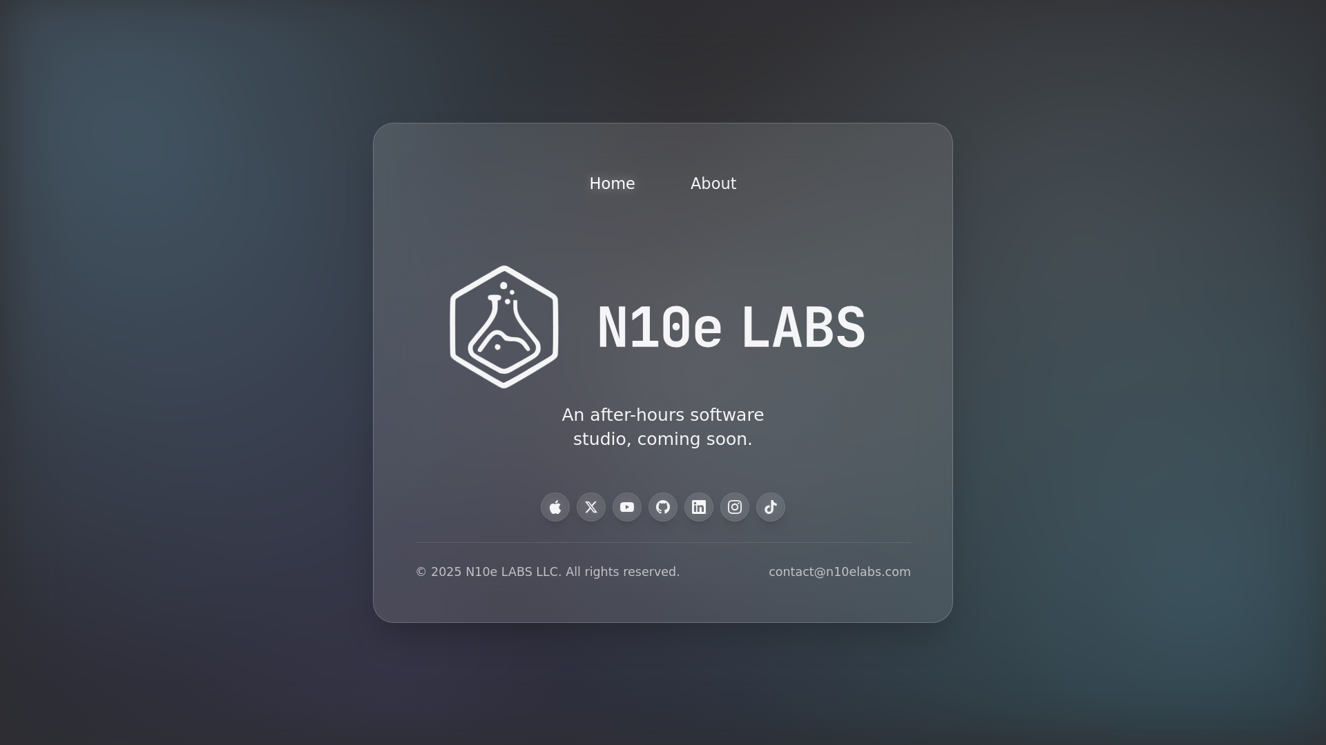 website screenshot of https://n10e-labs-website.pages.dev/