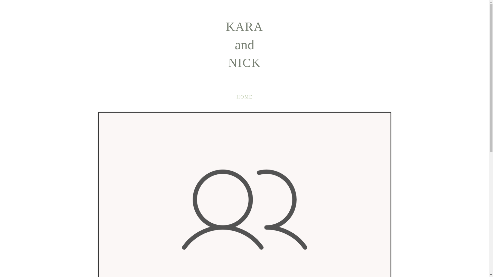website screenshot of https://karaplusnick.com/