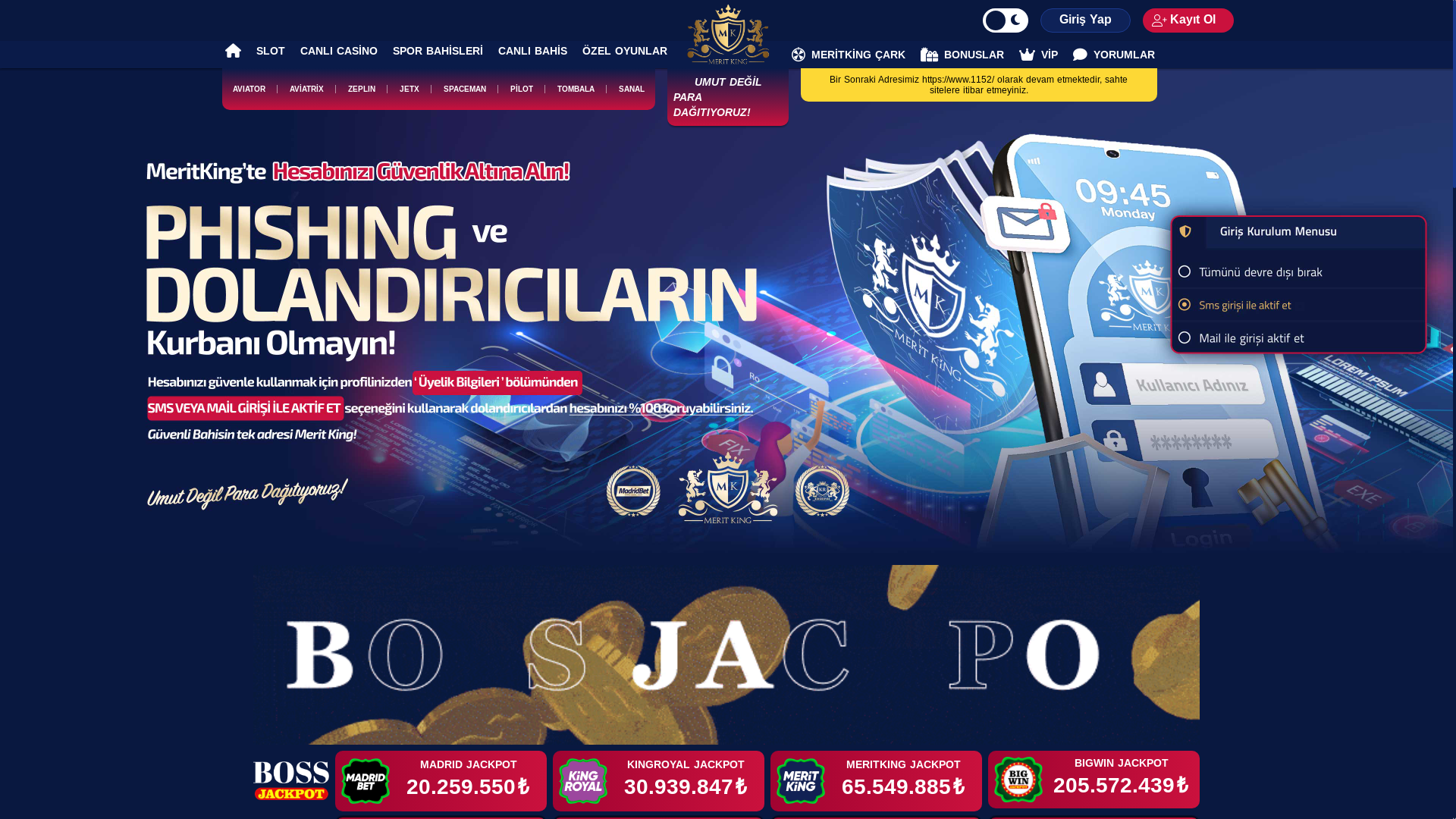 website screenshot of https://meritking2698.com/