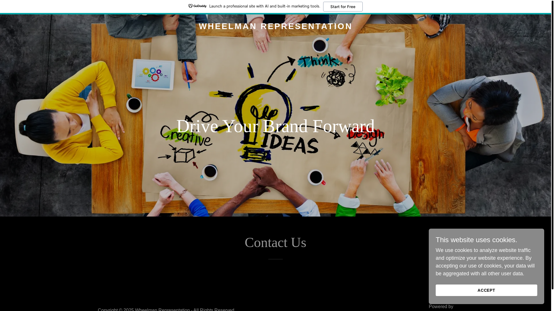 website screenshot of https://wheelmanrep.com/