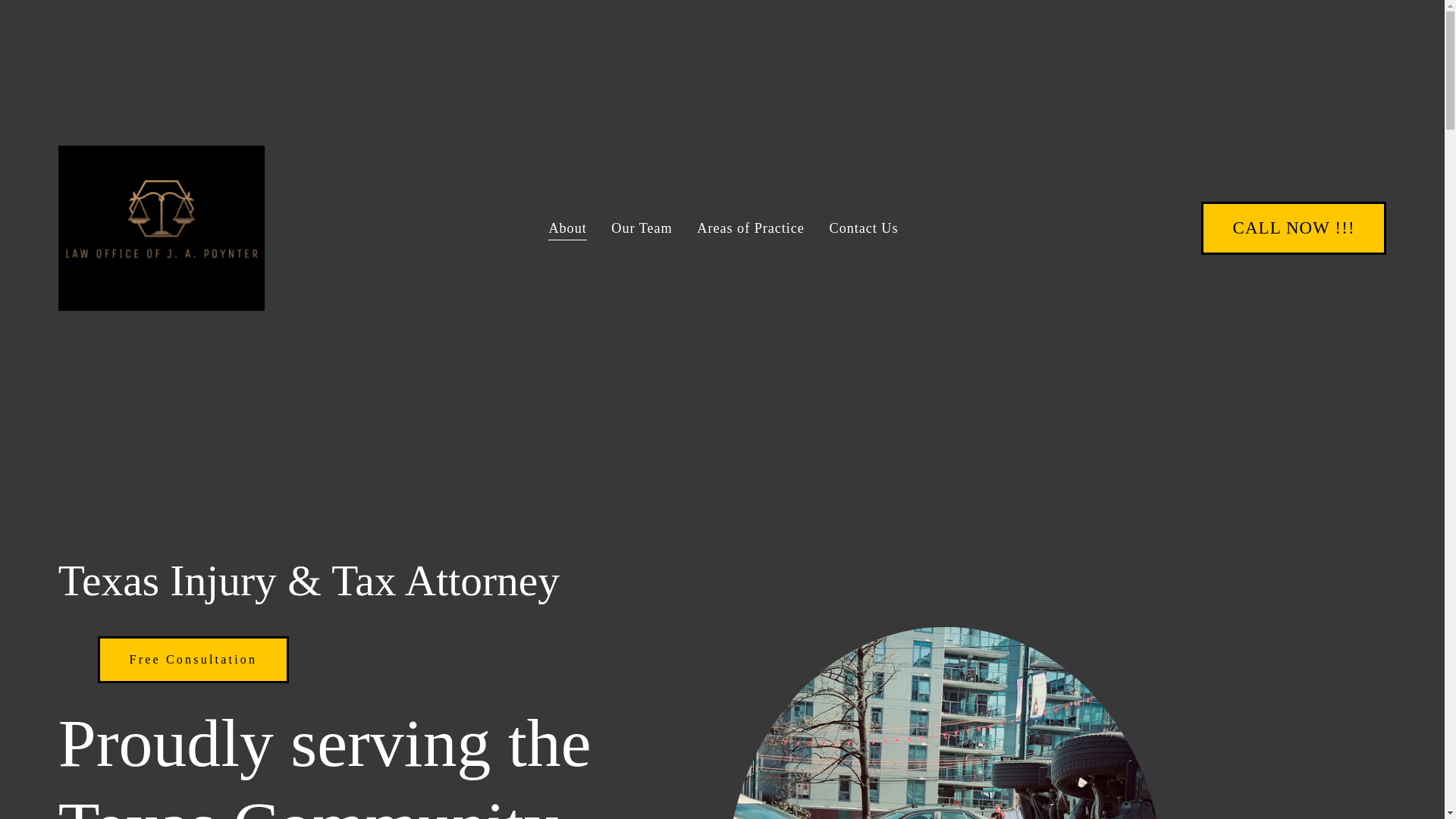 website screenshot of https://hitfromthebacklaw.com/