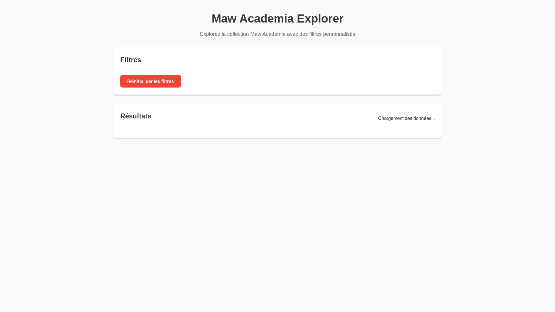 website screenshot of https://maw-academia.pages.dev/