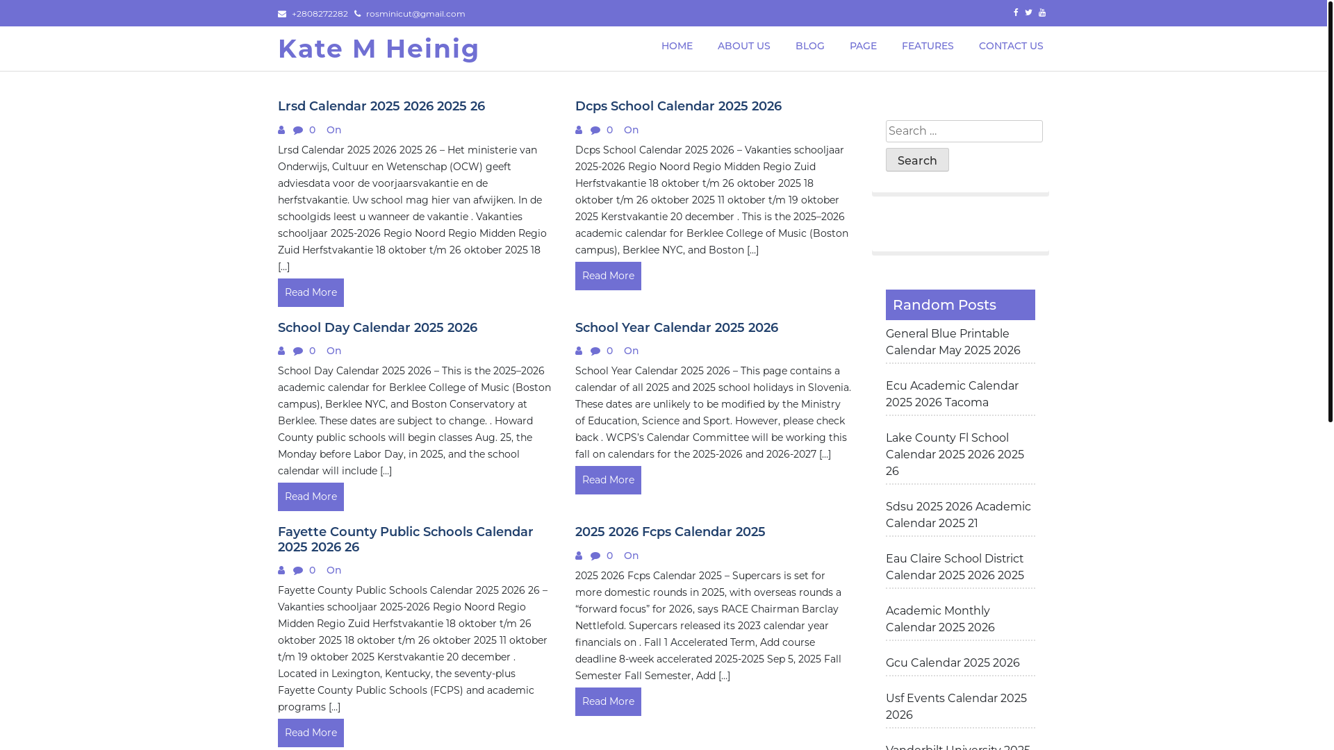 website screenshot of https://katemheinig.pages.dev/