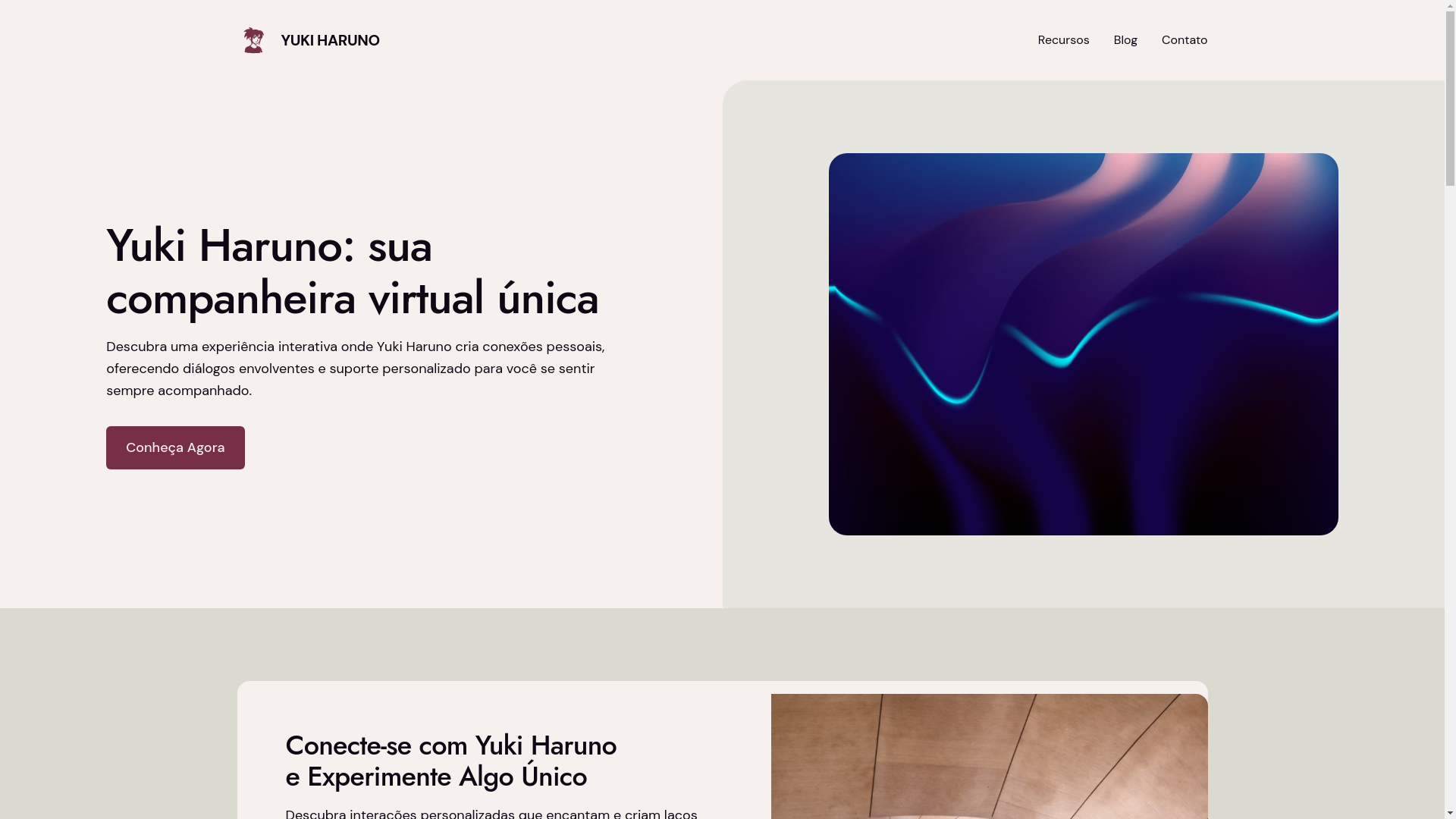 website screenshot of https://yourgfyukiharuno.com.br/