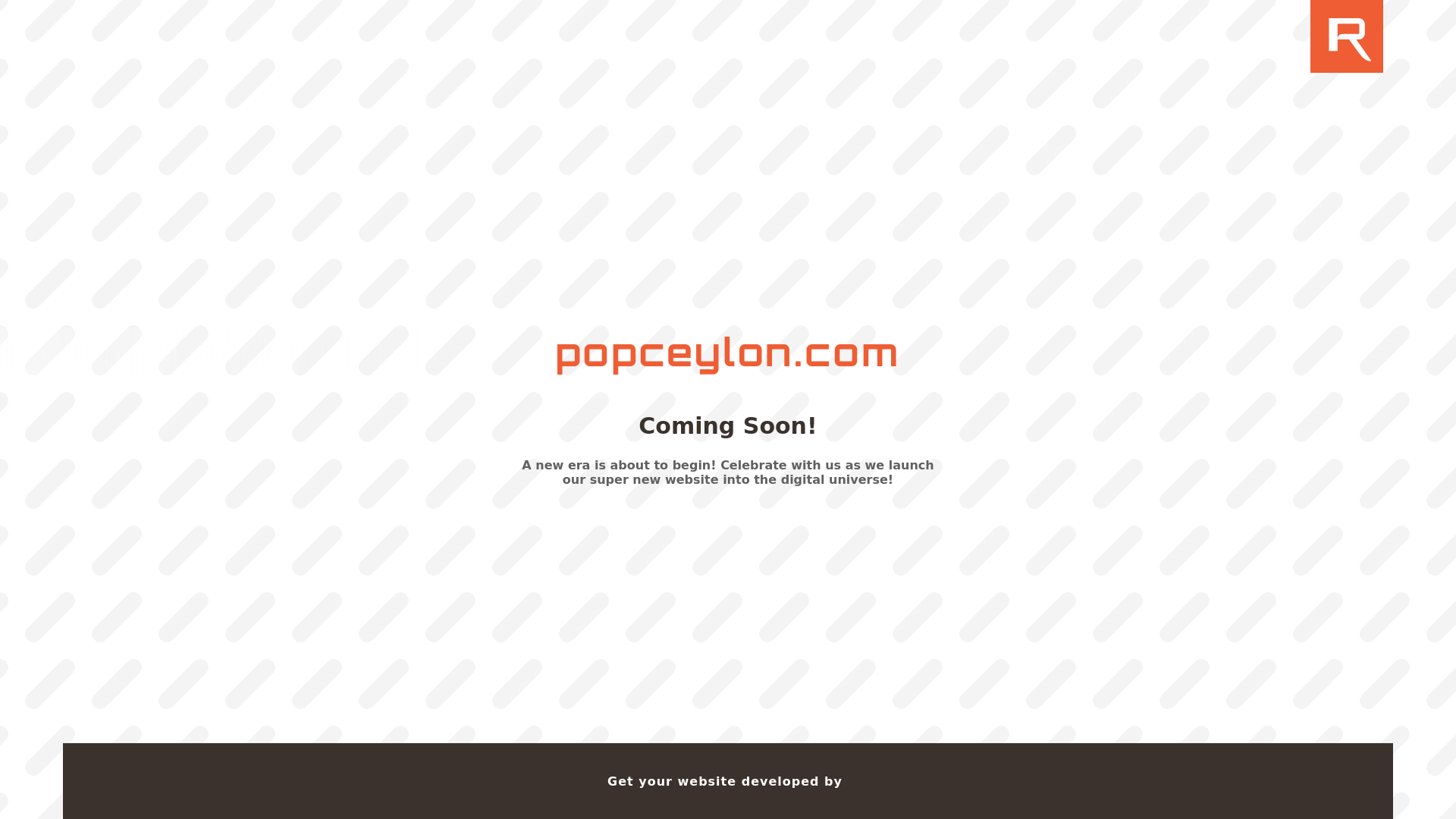 website screenshot of https://popceylon.com/