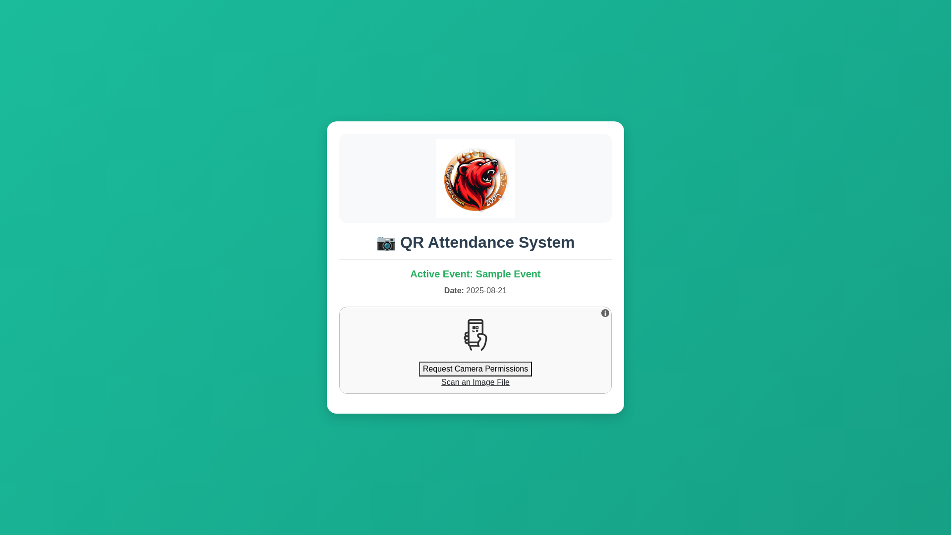 website screenshot of https://csucicsattendance.online/