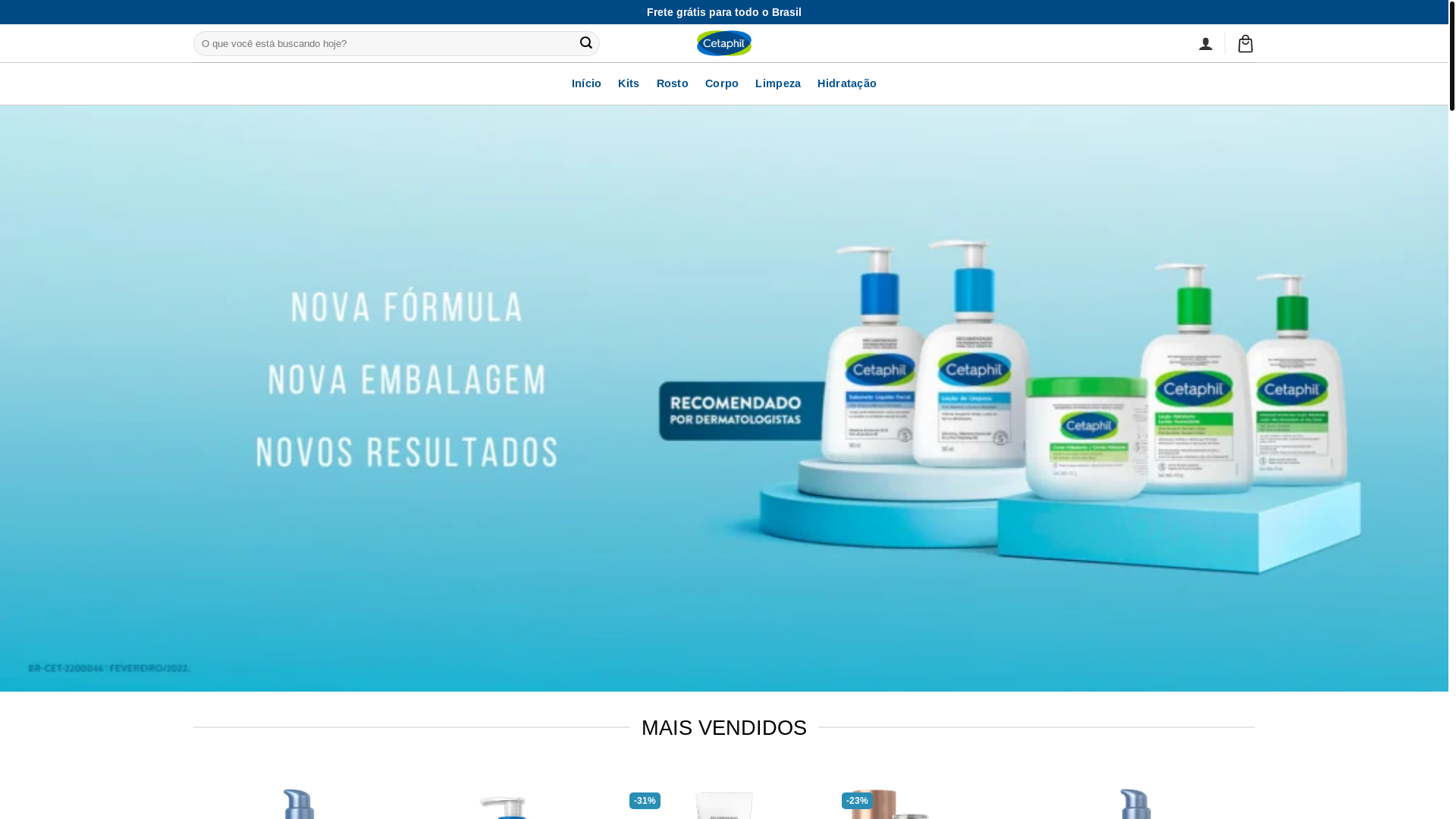 website screenshot of https://cetaphll.store/