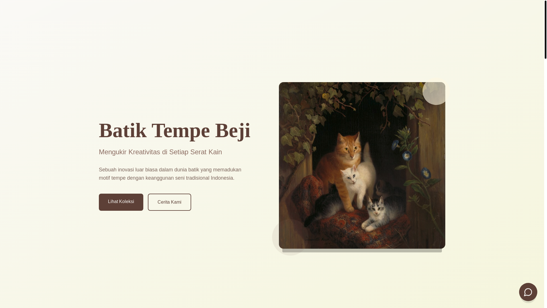 website screenshot of https://bateji.my.id/