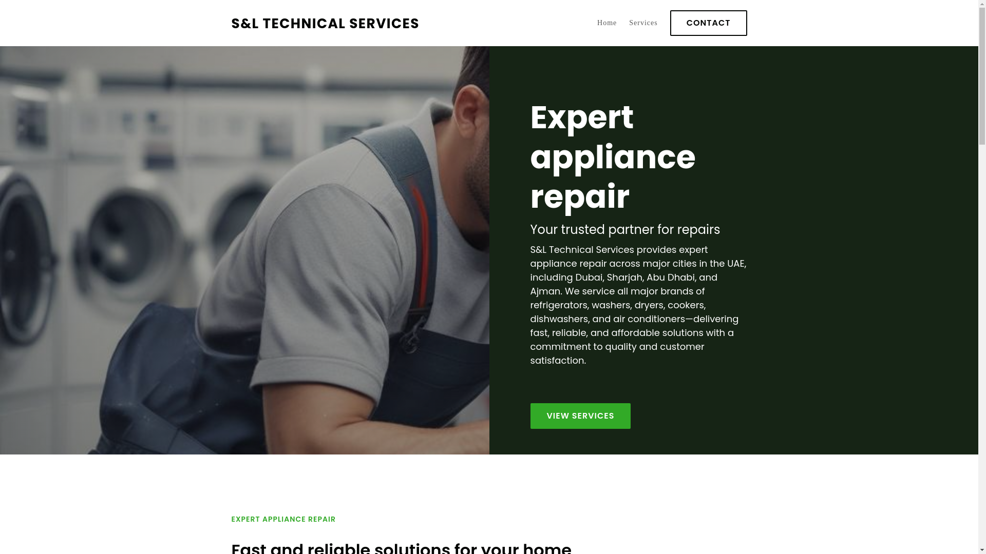 website screenshot of https://sandltechservices.com/